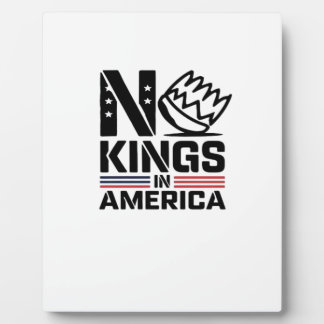 No Kings In America Baby Creative Style Plaque
