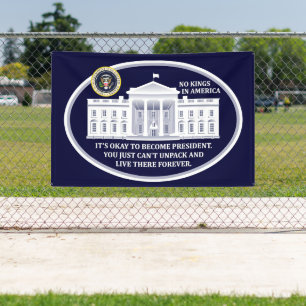 No Kings in America Banner