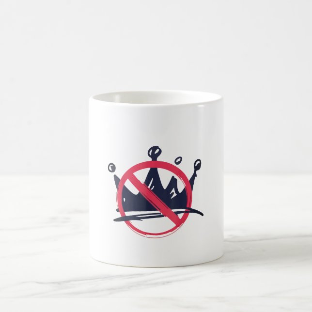 No Kings in America Coffee Mug (Center)