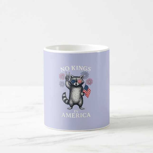 No Kings in America Coffee Mug (Center)