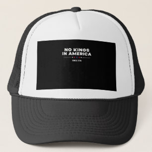 No Kings In America Doge Classic Trendy Graphic Trucker Hat