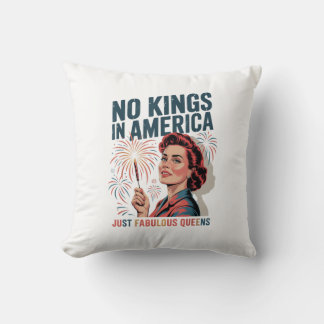No Kings In America Fabulous Queens Pride 2025 Des Cushion
