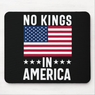 No Kings In America Flag Protest Save Democracy 10 Mouse Pad