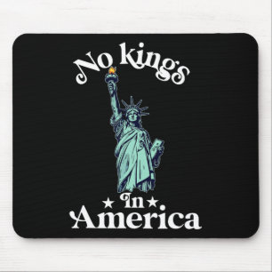 No Kings In America Flag Protest Save Democracy 17 Mouse Pad