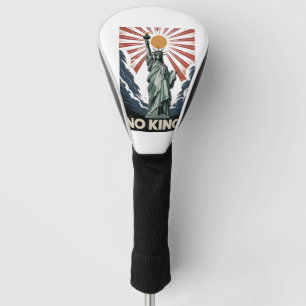 No Kings In America Liberity Status USA Democrats Golf Head Cover