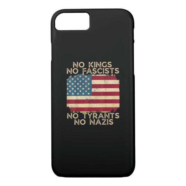 No Kings In America No Fascists We The People Poli Case-Mate iPhone Case (Back)