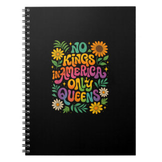 No Kings In America Only Queens Funny Queer Gay Pr Notebook