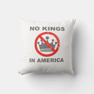 No Kings In America Patriotic Casual Cushion