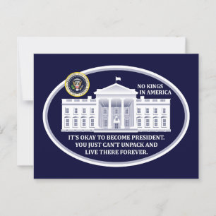 No Kings in America Postcards