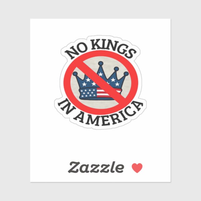 No Kings In America Retro Classic (Sheet)