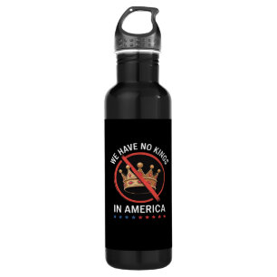 No Kings In America Retro Classic 710 Ml Water Bottle
