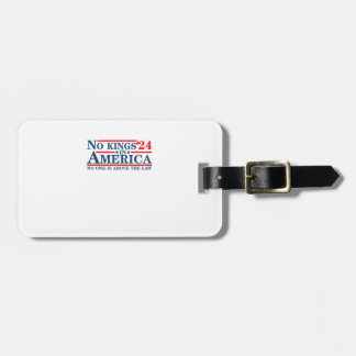 No Kings In America Retro Classic Luggage Tag