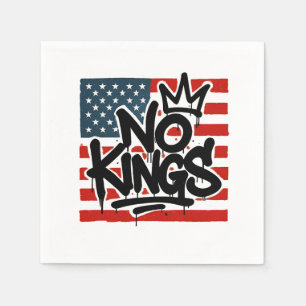 No Kings In America Save Democracy I Dissent Anti  Napkin