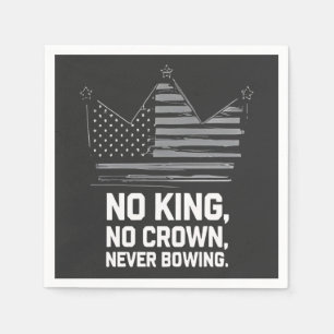 No Kings In America Save Democracy I Dissent Anti  Napkin