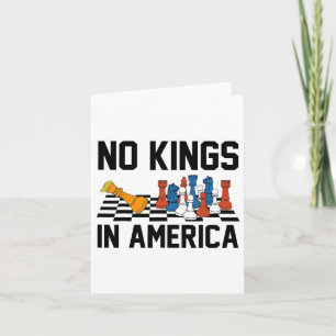 No Kings In America Shirt No Kings Men Women Card