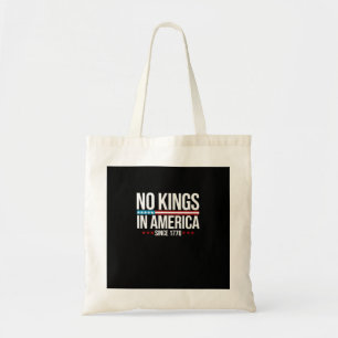 No Kings In America Since 1776 Artistic Graphic Tote Bag