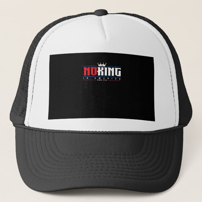 No Kings In America Since 1776 Classic Trucker Hat (Front)