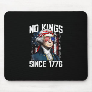 No Kings In America Since 1776 Distressed USA Mouse Pad