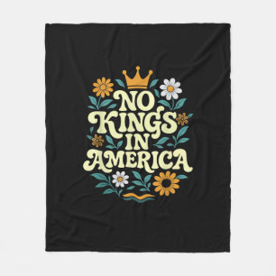 No Kings In America Since 1776 Freedom Classic Fleece Blanket