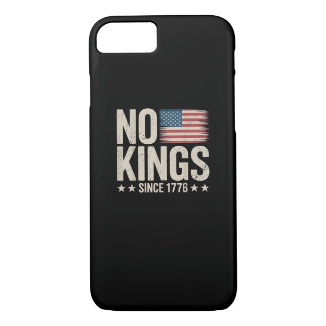 No Kings In America Since 1776 Freedom Spirit Look Case-Mate iPhone Case (Back)