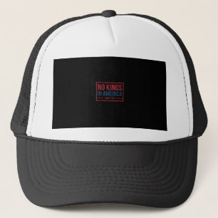 No Kings In America Since 1776 Patriotic Retro Cla Trucker Hat