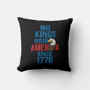 No Kings In America Since 1776 Shirt No Kings Men Cushion
