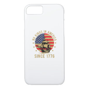 No Kings In America Since 1776 US Flag Patriotic  Case-Mate iPhone Case