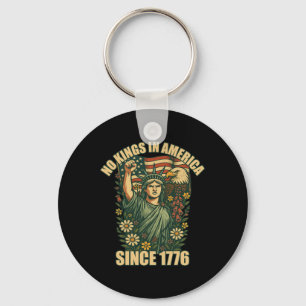No Kings In America Statue Of Liberty Justice For Key Ring