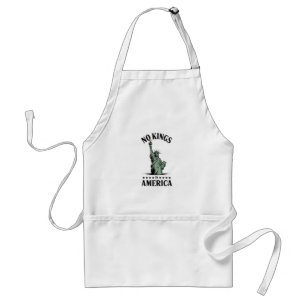 No Kings in America Statue of Liberty Standard Apron