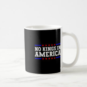 No Kings In America Trump Resist Retro Vintage Coffee Mug
