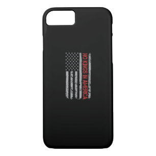 No Kings In America US Flag Vintage Retro Style Case-Mate iPhone Case