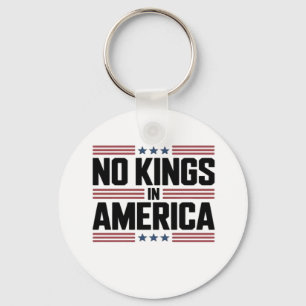 No Kings In America USA Creative Style Key Ring