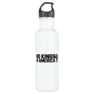 No Kings In America USA Vintage Graphic 710 Ml Water Bottle