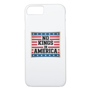 No Kings In America USA Vintage Graphic Case-Mate iPhone Case