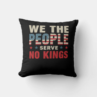 No Kings In America We The People Classic Cushion