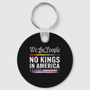 No Kings In America We The People Lgbt Key Ring