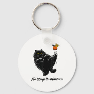 No Kings In America We The People Political For Me Key Ring