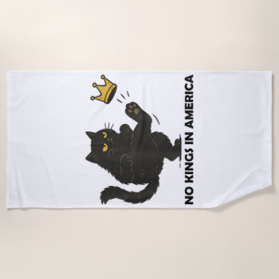 No Kings In America We The People Political Men Wo Beach Towel