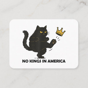 No Kings In America We The People Political Men Wo Business Card