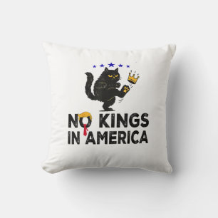 No Kings In America We The People Political Minima Cushion