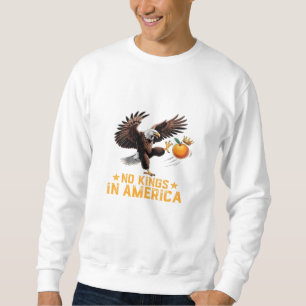 No Kings In America We The People Political Retro Sweatshirt