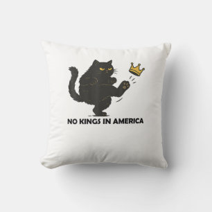 No Kings In America We The People Political Vintag Cushion