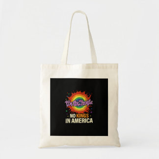 No Kings In America We The People Political Vintag Tote Bag