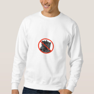 No Kings In The USA America Say No King Classic Re Sweatshirt