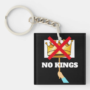 No Kings Keychain