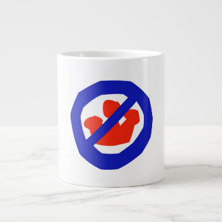 NO KINGS LARGE COFFEE MUG