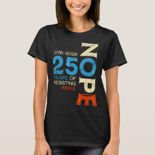 No kings march 28 2026 protest sign  T-Shirt