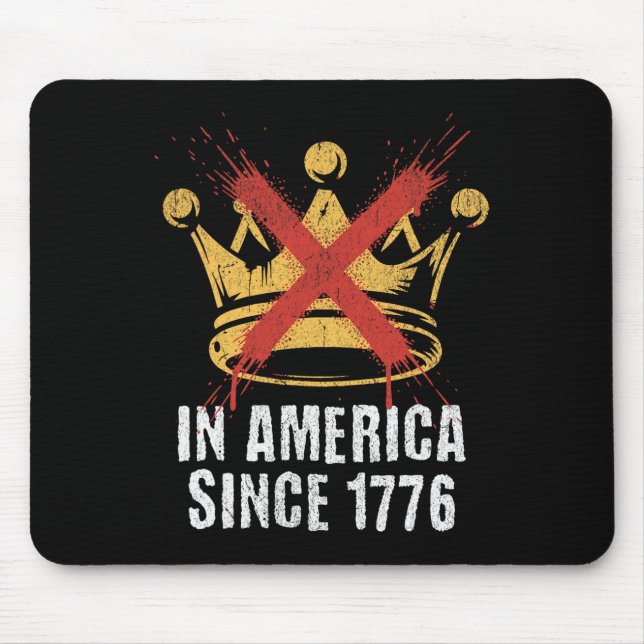 No Kings  Mouse Pad (Front)