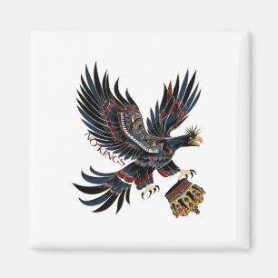 No Kings Political Protest Subtle Statement Graphi Magnet