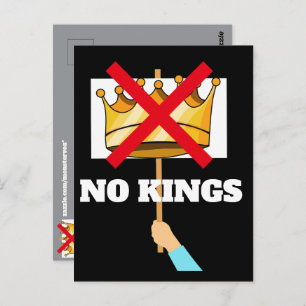No Kings Postcard